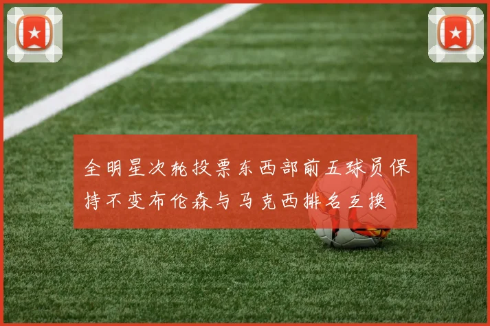 全明星次轮投票东西部前五球员保持不变布伦森与马克西排名互换